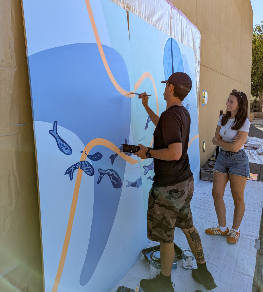 Adam Podber Jewish Street Art mural